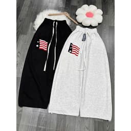 < Rẻ Vô Địch Có Đệm Mút > sét bộ quần dài chun màu đen trơn + mix áo 2 dây ĐỆM MÚT mèo FULL áo MAROC -thubio99 4