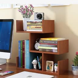 Kệ, giá sách gỗ để bàn 3U (45cm x 43cm x 17cm) nhiều màu LUX19 1
