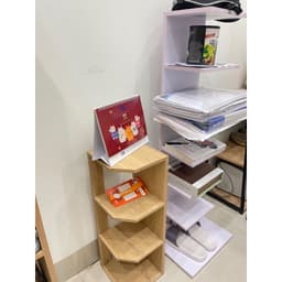 Kệ sách để bàn giá rẻ có thể sử dụng trên mặt bàn làm việc làm giá kẹp hồ sơ LUX06 7