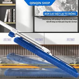 Cây Lau Nhà Tự Vắt SUMI Thế Hệ Mới 2026, Cây Chổi Lau Nhà Microfinick Đa Năng Làm Sạch Thông Minh 360 Độ,SH5C 2
