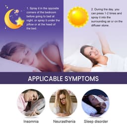 Chai Xịt Thảo Mộc Tự Nhiên Sleep Spray-Cải Thiện Rối Loạn Giấc Ngủ & Mất Ngủ, Khó Ngủ_ZÁ SOCKKK   2