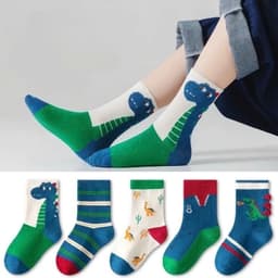 Set 10 Tất Khủng Long Cho Bé Trai Và Bé Gái Từ 1-12 Tuổi Siêu Hot Hít 4