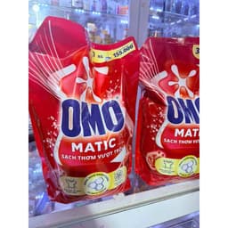Combo 2 túi nước giặt Omo matic vượt trội 3,7kg 2