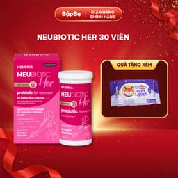 Viên uống bổ sung lợi khuẩn nữ Neubria Neubiotic Her hộp 30 viên 1