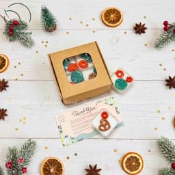 Set quà tặng 04 Nến Thơm Tealight Sáp sạch & Tinh dầu thiên nhiên nguyên chất - Nhiều mẫu mã Opono Natural 3