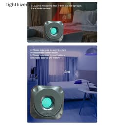 [lighthivent] Máy dò hồng ngoại Camera ẩn Máy quét chống nhìn trộm phản hồi nhanh Di động để thuê chuyến công tác Bảo vệ quyền riêng tư căn hộ (VN) 9