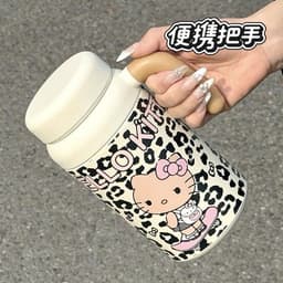 Bình Giữ Nhiệt Hello Kitty Siêu xᶖnh 700ml và 1000ml VOICON-[BIN66] - Giữ Nhiệt Nóng/Lạnh Nhiều Giờ 9
