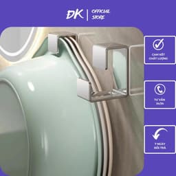 Móc Treo Chậu, Thau Inox 304 Kèm Keo Dán Chắc Chắn Tiện Lợi Gia Dụng ĐK VOICON-[DA66] 4