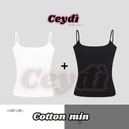 (NEW - Các size <48KG mặc vô tư) [KÈM ĐỆM MÚT ][2S] Áo 2 dây ĐỆM mút thắt eo siêu tôn dáng 7
