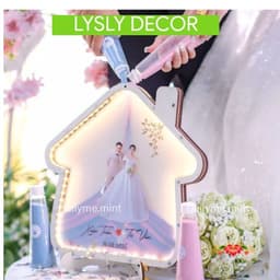 Tranh Rót Cát Độc Đáo, Thiết Kế Theo Yêu Cầu, Tùy Chọn Màu Khung & Cát Cho Ngày Cưới 4