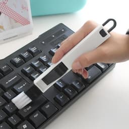 Bàn chải làm sạch rãnh rãnh cửa sổ Công cụ làm sạch màn hình cửa sổ Bàn phím Rãnh Bàn chải nhỏ Kính có chổi quét bụi 6
