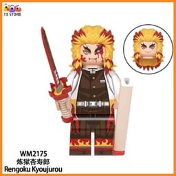 Demon Slayer Đồ Chơi Lắp Ráp Các Nhân Vật Truyện Tranh Demon Slayer, Kimetsu No Yaiba, Tanjiro, Zenitsu, (WM6116) 6