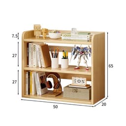 Kệ sách để bàn làm việc thương hiệu Lux decor góc học tập LUX04 5