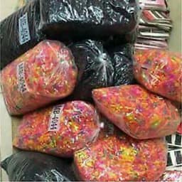 Sỉ 1kg chun buộc tóc bản to , bản nhỏ siêu dai đủ màu 4