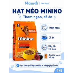 Hạt Minino Tuna Vị Cá Ngừ Cho Mèo | 1.3kg , Protein 28% & Taurine 5