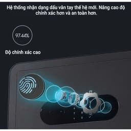 [RẺ VÔ ĐỊCH] Két sắt điện tử vân tay thông minh Miiijia Smart Safe BGX-5/ X1-303 - Mở Khóa Vân Tay | KẾT NỐI WIFI 8