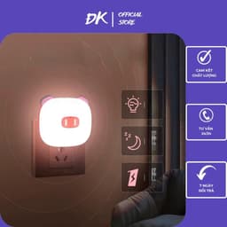 Đèn Ngủ Cảm Biến Ánh Sáng Hình Heo Gia Dụng ĐK VOICON-[SS67] 7