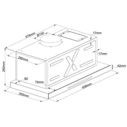 Máy Hút Mùi GRANDX GX H70F85B / GX H70F85G  | HÀNG CHÍNH HÃNG 4