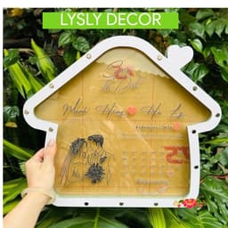 Tranh rót cát đám cưới kèm theo cát sẵn có cho ngày trọng đại. 3