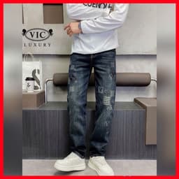 JEAN NAM GUANGZHOU,MẪU JEAN NAM HOTTREND VỚI HỌA TIẾT ĐỘC ĐÁO,LÊN FORM TÔN DÁNG,DỄ PHỐI ĐỒ QJ-8738 VIC 2