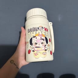 Bình giữ nhiệt inox 316 dung tích 1000ml hoạ tiết Baby There siêu đẹp 5