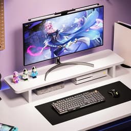 Kệ màn hình máy tính decor bàn làm việc gọn gàng thương hiệu LUX05 7