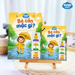 Thẻ Flash EVON BABY dạy bé tập nói - Bé CẦN MẶC GÌ? 7