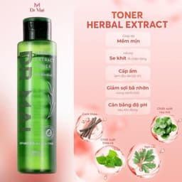 Toner Dr Mai Herbal Extract Skincare hỗ trợ cân bằng PH 9