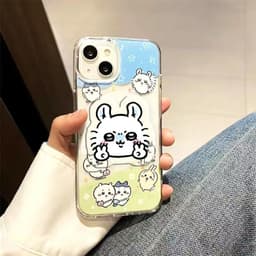 Giá đỡ điện thoại Chiikawa có túi khí, Chiikawa Usagi, sóc bay nhỏ, hoạt hình, giá đỡ để bàn xoay được 4