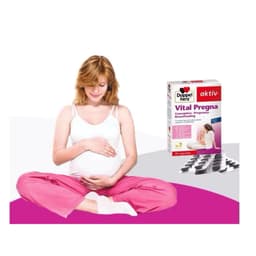 Doppelherz Vital Pregna (Hộp 30 viên) Viên uống vitamin bầu ,bổ sung vitamin và khoáng chất cho bà bầu <BUNBUN SHOP 6