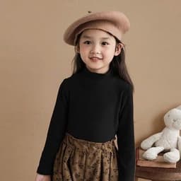 Áo giữ nhiệt cổ cao cho bé chất liệu bo zip mềm mại, co giãn , giữ ấm tốt, size 8-30kg [ KHÔNG CẦN TĂNG SIZE] 5