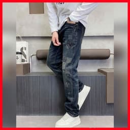 JEAN NAM GUANGZHOU,MẪU JEAN NAM HOTTREND VỚI HỌA TIẾT ĐỘC ĐÁO,LÊN FORM TÔN DÁNG,DỄ PHỐI ĐỒ QJ-8738 VIC 3