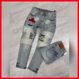 QUẦN JEAN NAM CỰC CHẤT,PHỐI NHIỀU HỌA TIẾT CÁ TÍNH,TẠO ĐIỂM NHẤN CHO OUTFIT THÊM NỔI BẬT QJ-5097 VIC 1