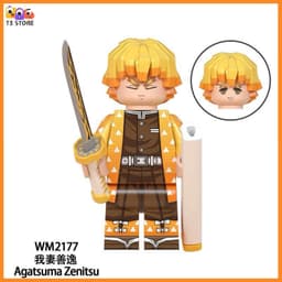 Demon Slayer Đồ Chơi Lắp Ráp Các Nhân Vật Truyện Tranh Demon Slayer, Kimetsu No Yaiba, Tanjiro, Zenitsu, (WM6116) 7