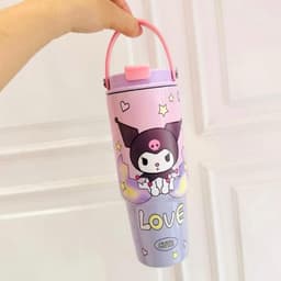 Ly Giữ Nhiệt Cute 890ml - Dễ Thương, Họa Tiết ( Tặng phụ kiện + Sticker ) 6