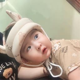 Mũ bảo hiểm bảo vệ đầu cho bé tập bò, tập đi chống và đập, nón bảo vệ đầu bé tập bò siêu nhẹ Trẻ mới tập đi 5