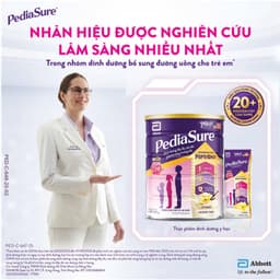 1 lon PediaSure 1-10 tuổi dạng bột hương Vani 800g 4