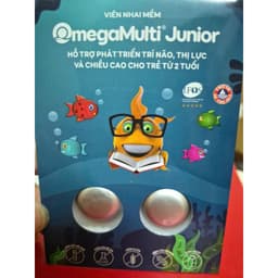 OmegaMulti Junior (hộp 30 viên) viên nhai,hỗ trợ tốt cho mắt và não < BUNBUN SHOP 3