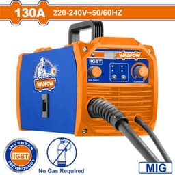 Máy hàn  MIG không dùng bình khí 130A Wadfow WWFC1301 3