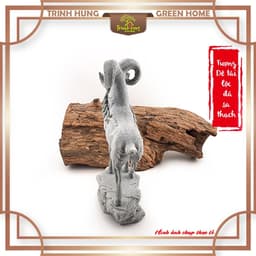 Tượng Dê Đinh Mùi 2027 tài lộc size đại cao 33cm đá sa thạch - TƯỢNG DÊ PHONG THỦY TRANG TRÍ NHÀ CỬA, BÀN LÀM VIỆC 4