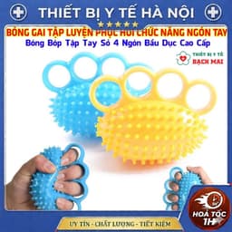 Bóng Gai Tập Luyện Phục Hồi Chức Năng Ngón Tay - Bóp Bóp Tay Sỏ Ngón 1