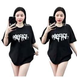 [ Áo Thun MỎNG ] Áo thun cotton nữ Bình Dân cổ tròn vải mỏng nhẹ hình 3 ngôi sao chữ chảy -thoitrangthubio98 4
