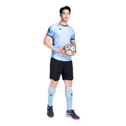 [Chính hãng JustPlay có in sau lưng] Quần áo bóng đá,đồ đá banh Pegasus màu xanh YA Chất vải CSM cao cấp 6