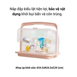 Chậu Tắm Cho Bé Việt Nhật 2203 Hình Ếch, Combo Chậu Tắm Nhựa Bền Đẹp An Toàn - DOMUS 5