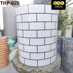 [Combo 10 cuộn] Xốp pvc vân gỗ lam sóng , vân đá cẩm thạch mỗi cuộn dài 3m rộng 60cm 5