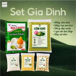 Nguyên Liệu Nấu Xôi Cốm Khô Đặc Sản – Hạt Cốm Dẻo Thơm, Không Phụ Gia Phẩm Màu 7