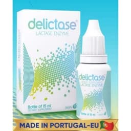 DELICTASE DROPS ( Lọ 15ml ) Men tiêu hóa hỗ trợ ngừa tiêu chảy thụ do bất dung nạp lactose < BUNBUN SHOP 20 5