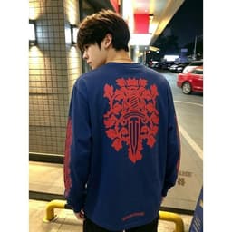 Áo thun phông dài tay KIẾM ĐỎ thánh giá thập tự CHOICE HEARTS l66 nam nữ boxy long tee form rộng thể thao AM119 4