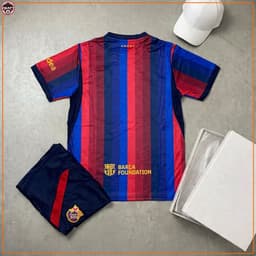 Bộ Thể Thao, Bộ Quần Áo Đá Bóng CLB BARCELONA mùa 2026/2027 Chất Vải Thoáng Mát Thấm Hút Cực Tốt 2