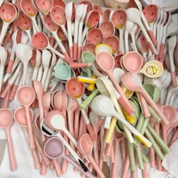 Bán Lẻ Thìa/muỗng Gốm Sứ CERAMIC - nhiều họa tiết giao ngẫu nhiên- Nhỏ xinh mà đầy tinh tế 3